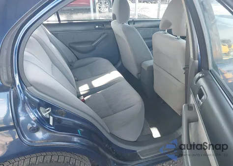 2003 Honda Civic Ex из США, поврежденный, VIN 2HGES26723H589909